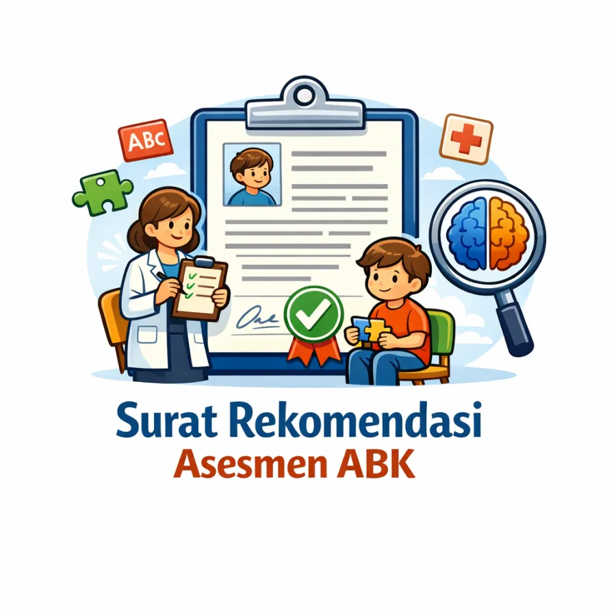 Surat Rekomendasi Asessmen ABK (Anak Berkebutuhan Khusus)